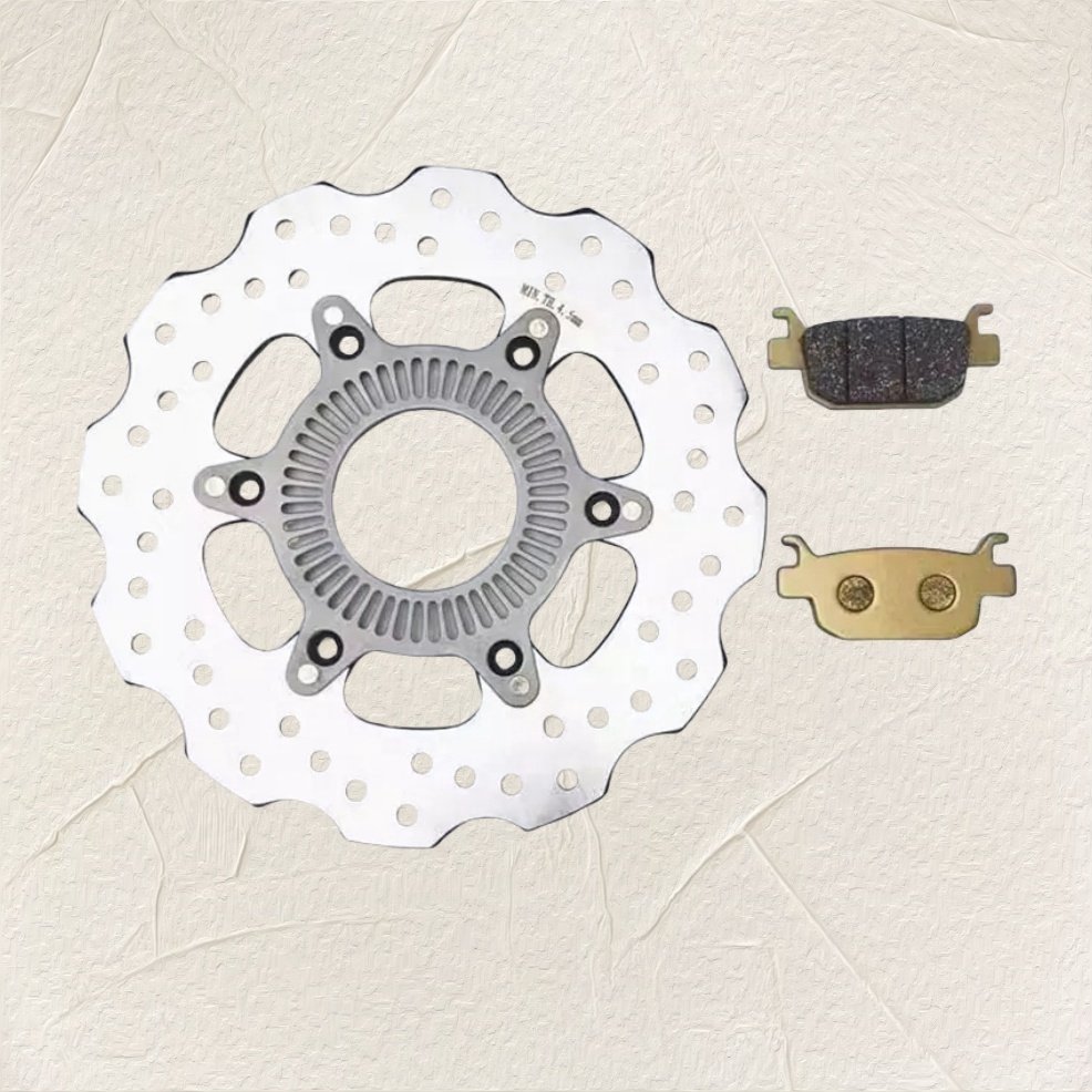 Custom Moto Cruiser Parts CNC Stainless Steel Motorcycle 240mm Rear Disk Brake Rotor Disc Plate for Benelli Leoncino 502C ABS