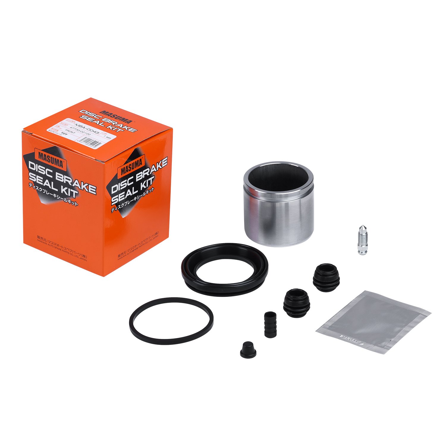 MASUMA MBA-0043 Disc Brake Repairing Seal Kit for TOYOTA Corolla Caliper Repair Kit 47730-02100