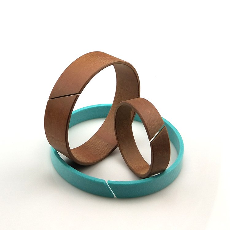 DLSEALS Hydraulic Cylinder Wear Guide Ring PTFE Material Pump Application Phenolic Resin Polyethylene Polyurethane Oil Seals