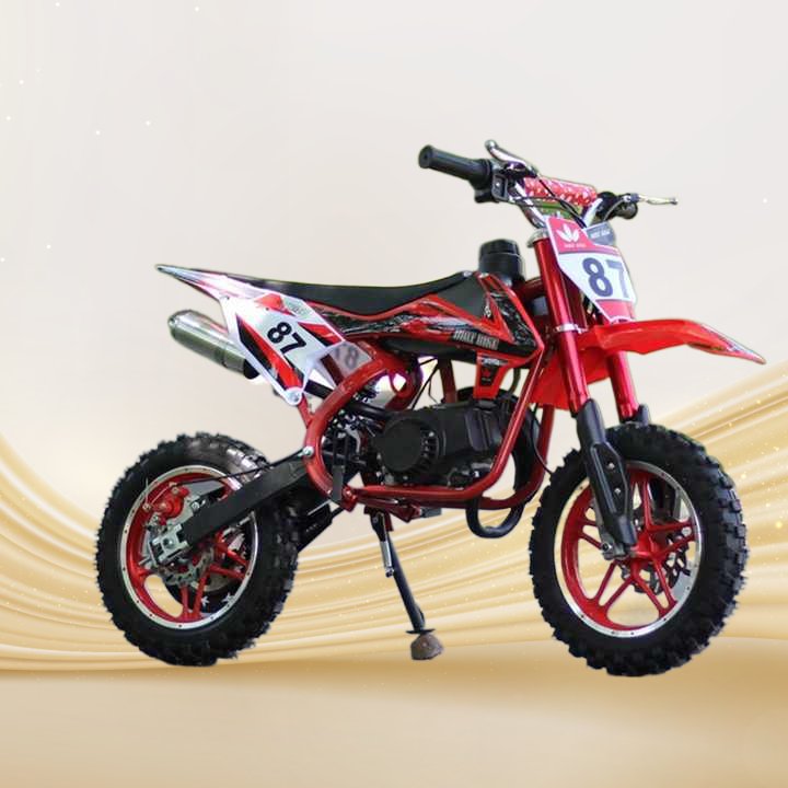 Electric Start Hand Puller Kids Adult off Road 2 Stroke Kids Toys Special Design 49cc 50cc Minibike Pocket Bikes Dirt Bike Motor