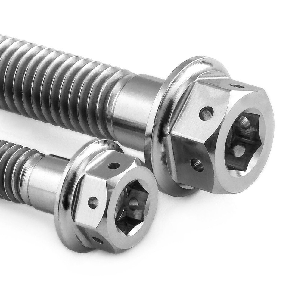 Titanium Bolts Cnc Gr5 Metric Button Head Torx Screw Motorcycle Alloy Anodized M4 M5 M6 M8 M10 M14 TC4 Titanium Bolts