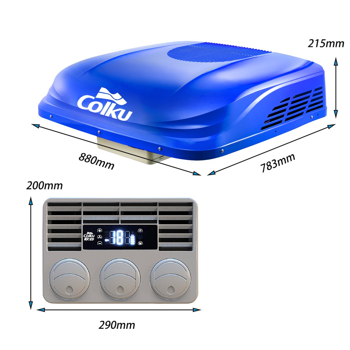 Wholesale Price Portable Car Electric Parking air Conditioner 12 Volt Cab air Conditioning for Truck