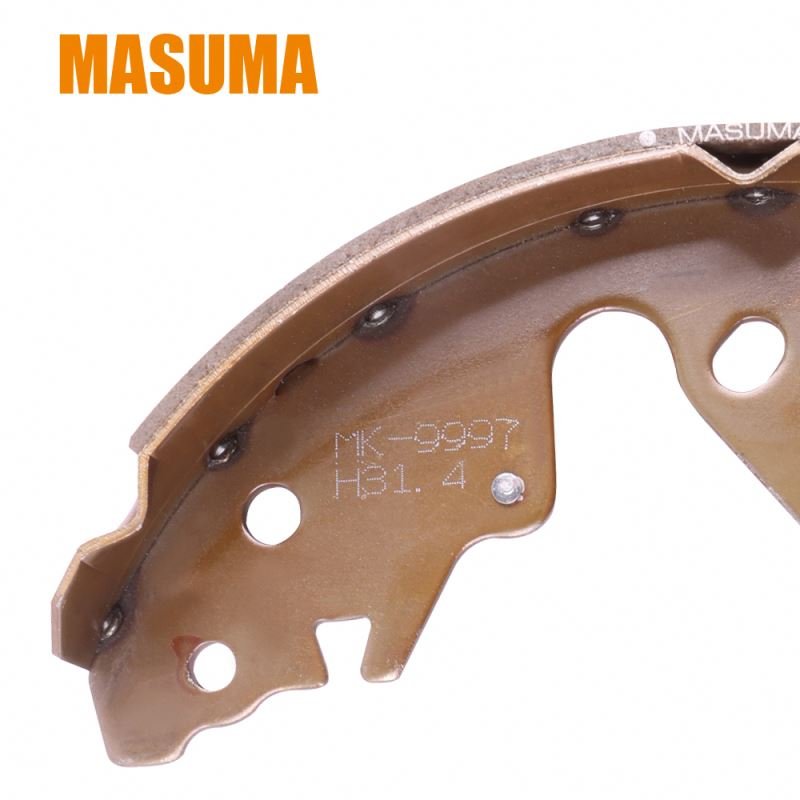 MK-9997 MASUMA Top Brand Semi-metallic Auto Truck Parts Brake Shoe Lining