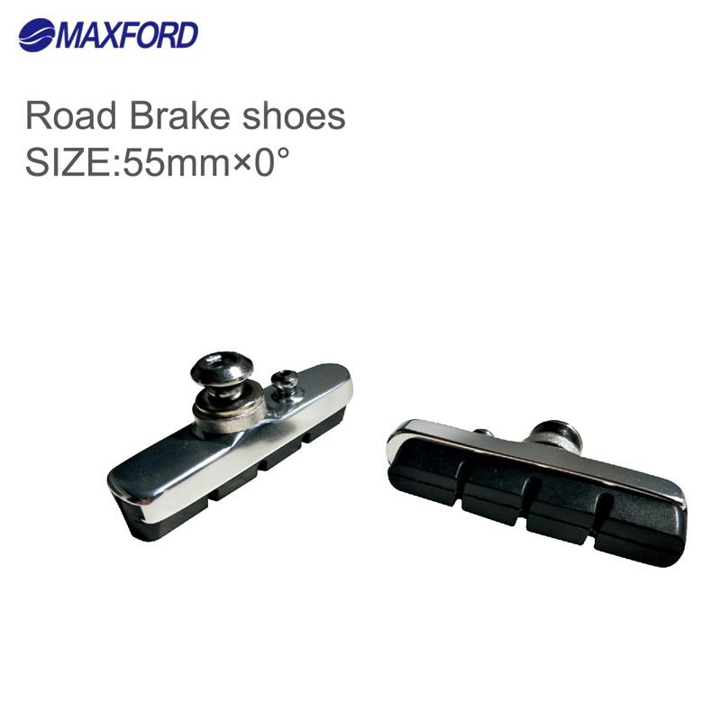 MAXFORD Road Brake Shoes Cycling V Brake Holder Pads 55mm Road Bicycle Brake Pads Bike Accessary