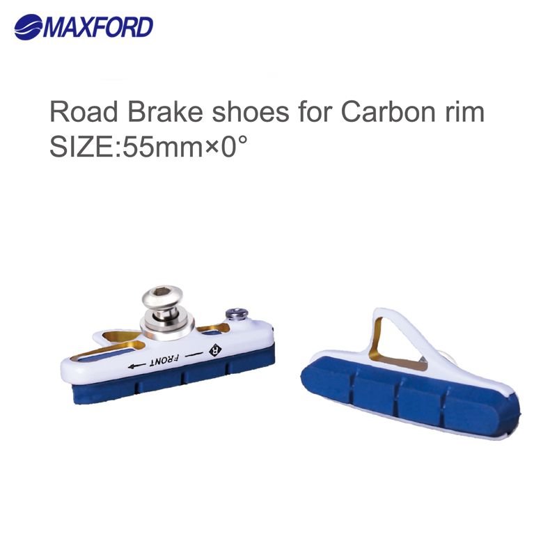 MAXFORD Road Brake Shoes Cycling V Brake Holder Pads 55mm Road Bicycle Brake Pads Bike Accessary