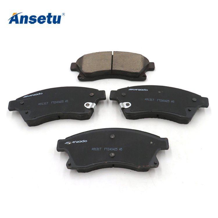 Ansetu Automatic Brake System Spare Parts Brake Pads 13301234 13412272 Auto Parts Front Brake Pads for Chevrolet Cruze