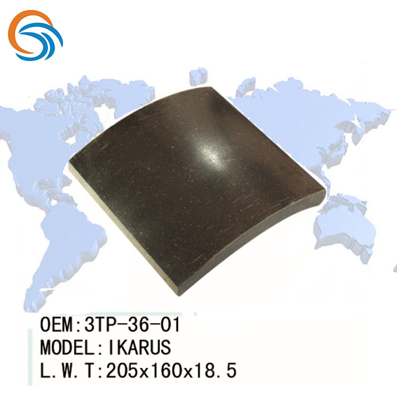High Quality OEM ISO9001 Certificate 4515 Brake Lining