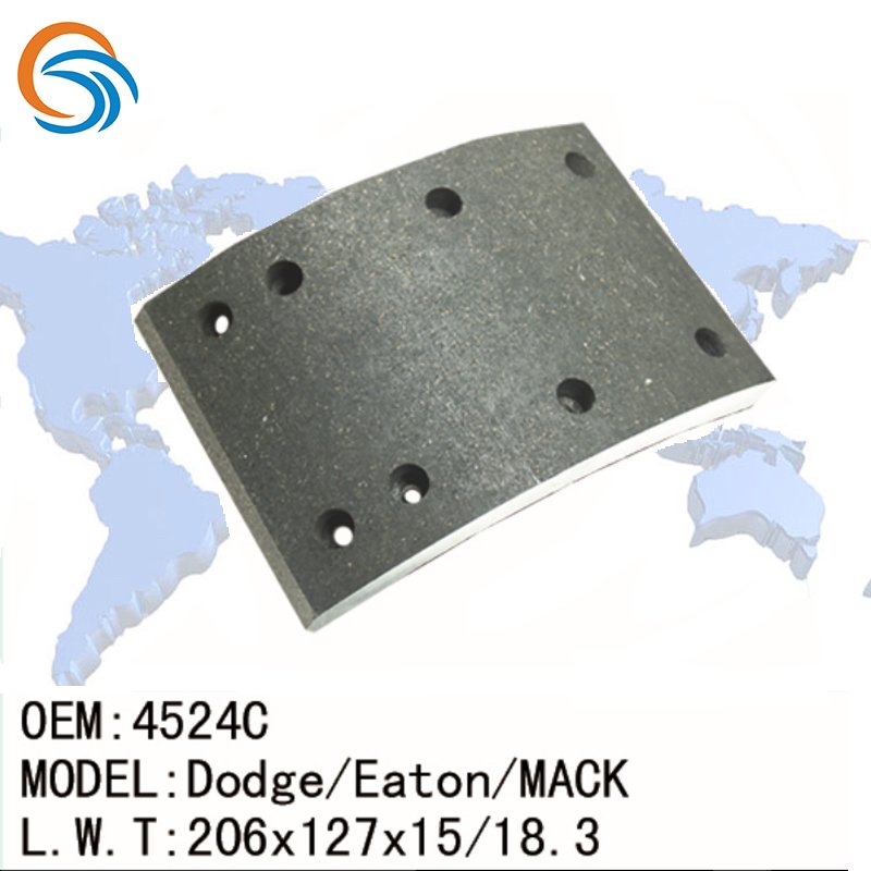 High Quality OEM ISO9001 Certificate 4515 Brake Lining