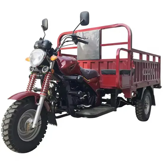 Enhanced Performance Gasoline Tricycle with 175cc Engine Power New Design Loading Capacity Large Big Petrol Cargo Tricycle