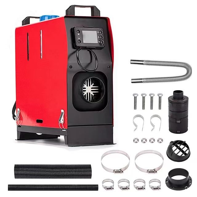 Diesel Heater All in One 5KW Parking Heater 12V Diesel Air Heater with Remote Control LCD Monitor 5L Tank for Car RV Boat Truck