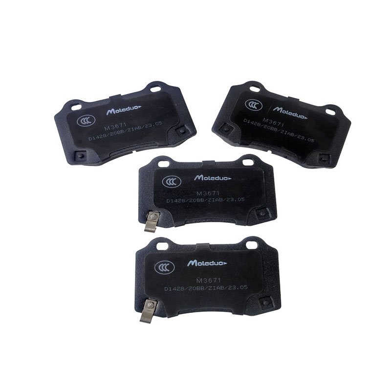 M3671 Ceramic Rear Car Brake Pad for Tesla Model S Model X D1428 GDB4171 2574301 Wholesale Price Brake Pad Adhesive No Noise