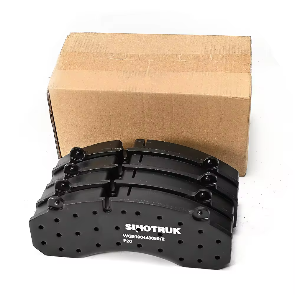 Brake Systems High End Ceramic Disc Brake Pad WG9100444150/1 WG9100443050/2 Brake Pads for Sino Truck