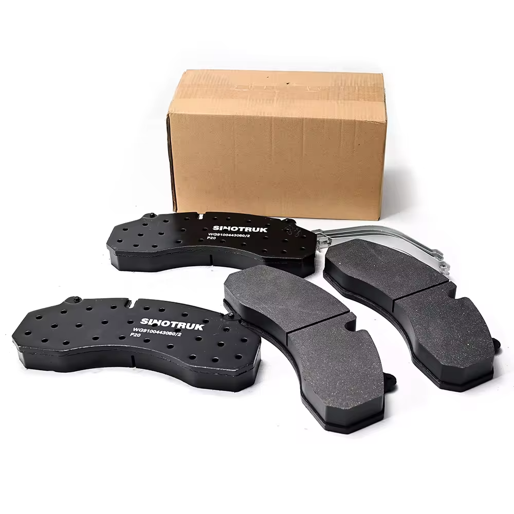 Brake Systems High End Ceramic Disc Brake Pad WG9100444150/1 WG9100443050/2 Brake Pads for Sino Truck