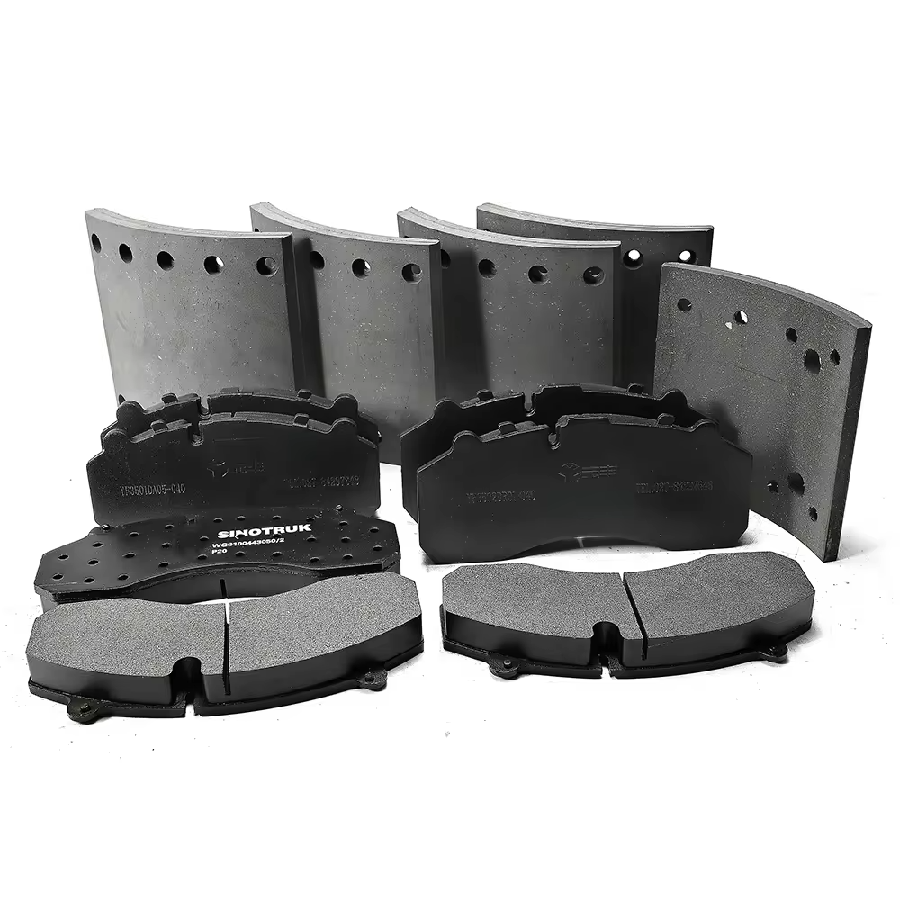 Brake Systems High End Ceramic Disc Brake Pad WG9100444150/1 WG9100443050/2 Brake Pads for Sino Truck