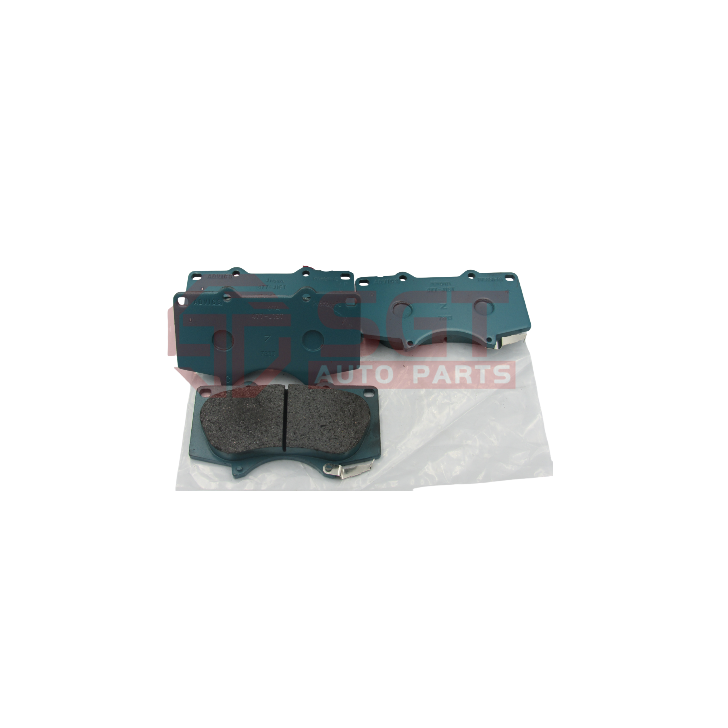 Auto Parts Ceramic Front Brake Pad OEM:04465-60320 Brake Pads for Toyota
