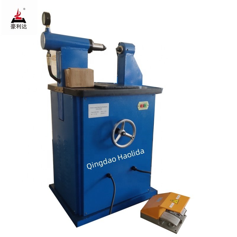 Electric Hydraulic Brake Shoe Brake Lining Rivet Machine