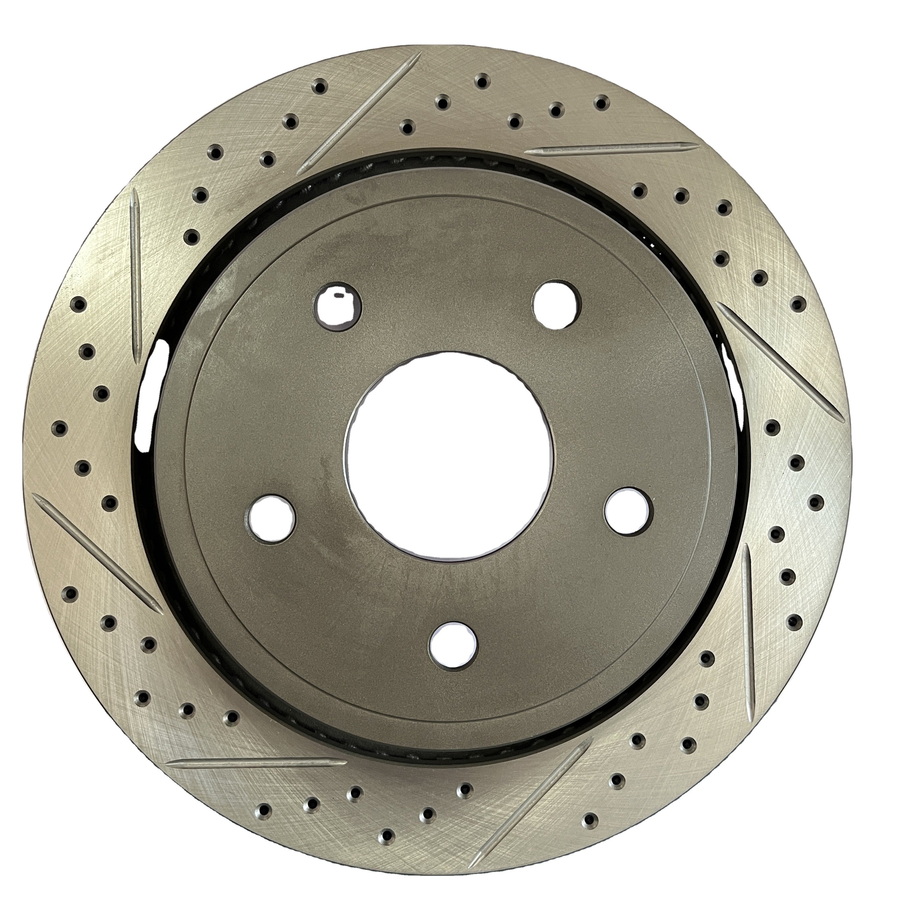 High-Performance Auto Parts Front Rear Drilled Slotted Brake Discs 96455424 for Chevrolet