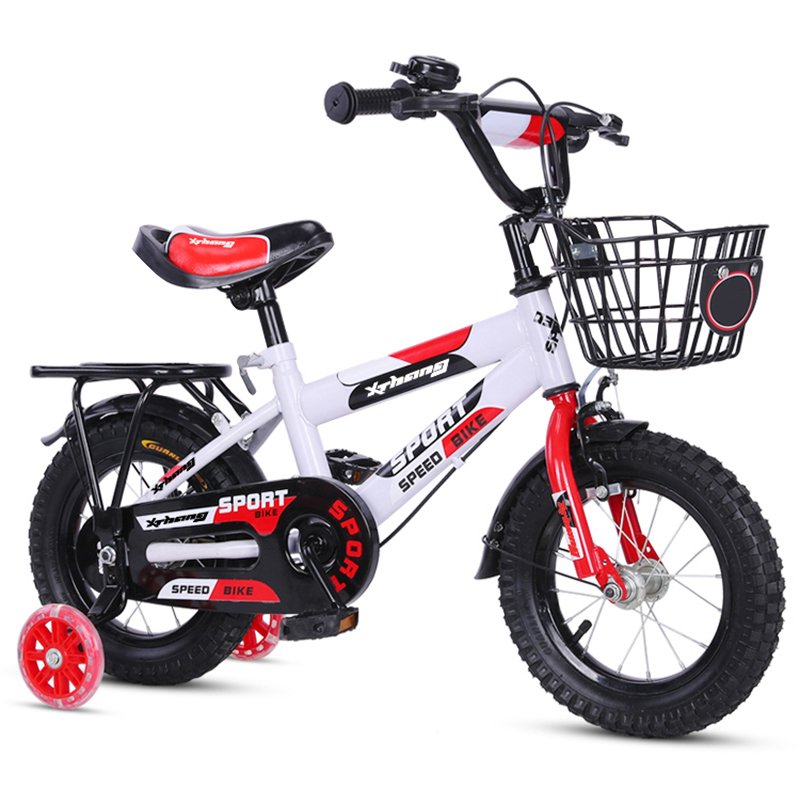 Xthang in stock 12 14 16 inch 4 wheel ride on age 2-7 years old girl boy cycle kids mountain bicycle children bike for sale