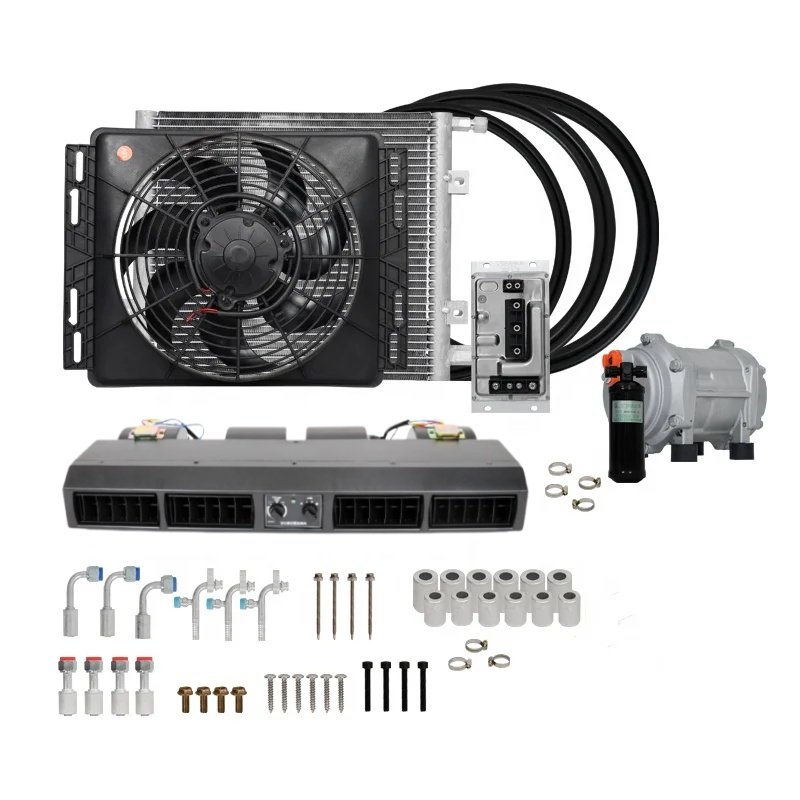 2024 New Style 4 Holes 12v air Rv Conditioner air Home Conditioner 24v Boat air Conditioner for Car