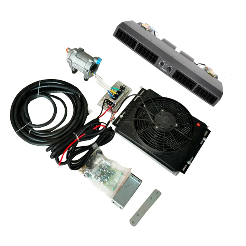 2024 New Style 4 Holes 12v air Rv Conditioner air Home Conditioner 24v Boat air Conditioner for Car