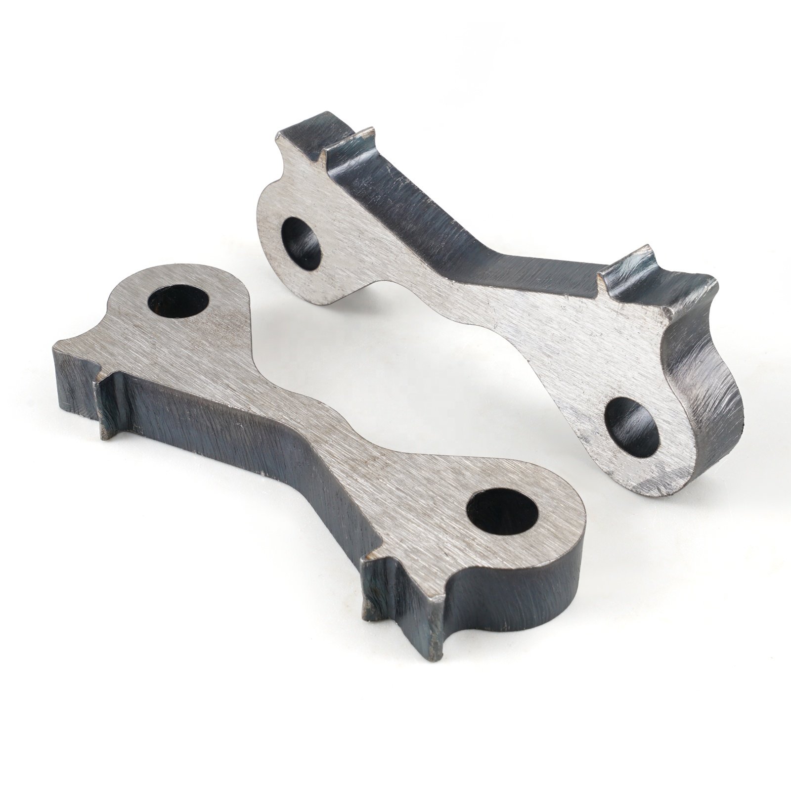BEVINSEE 2x Steel 325i 330i M3 Drift Dual Brake Calipers Adapters Weld-on for BMW E36 E46 Rear Trailing Arms