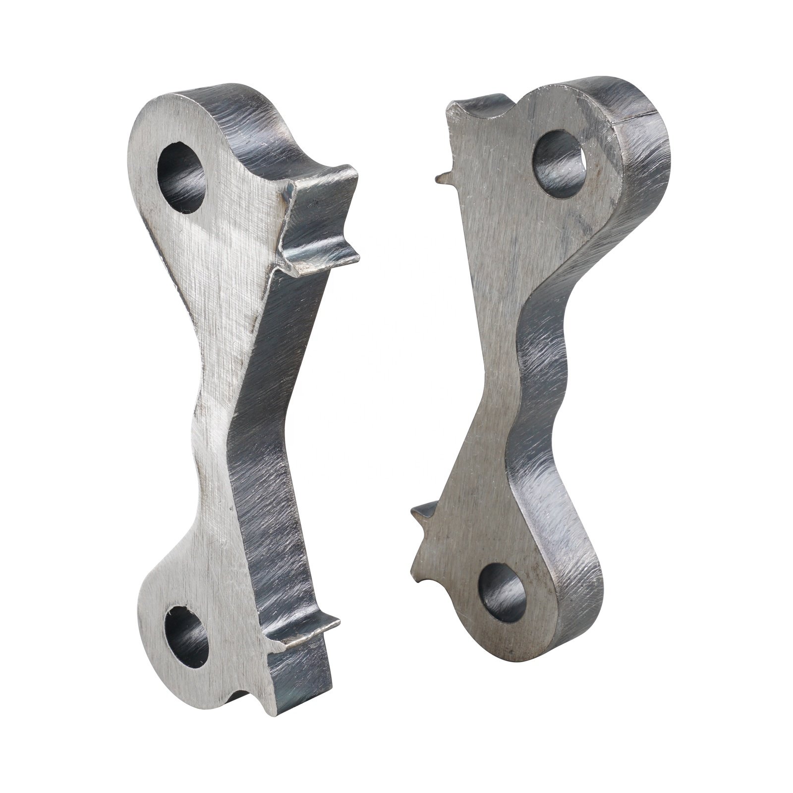 BEVINSEE 2x Steel 325i 330i M3 Drift Dual Brake Calipers Adapters Weld-on for BMW E36 E46 Rear Trailing Arms
