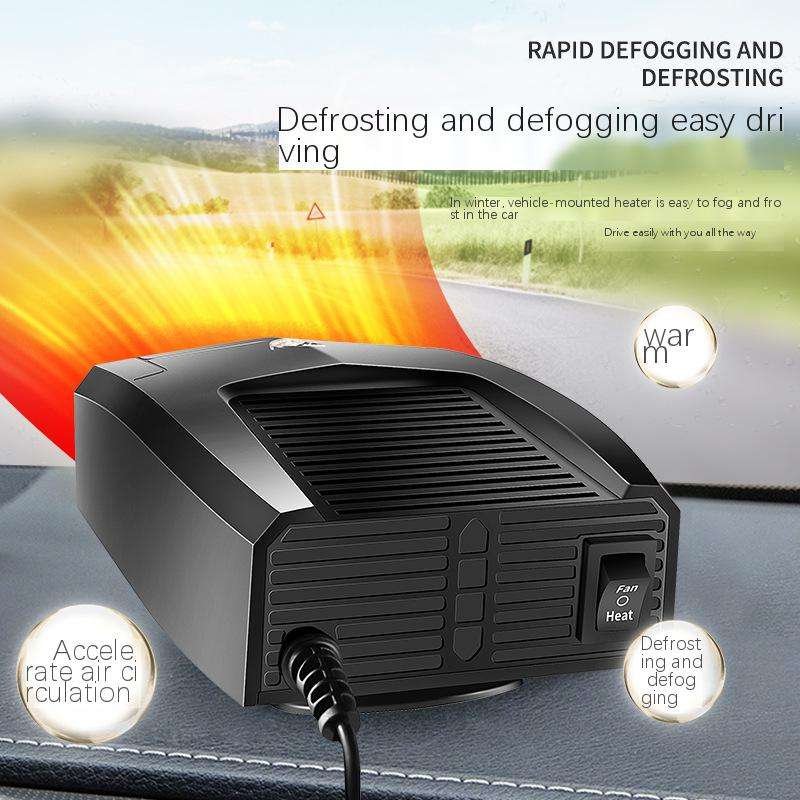 Car Heater Fan 12V/24V Mini Air Conditioner for Car Glass Defrost Heaters Air Car Parking Heater