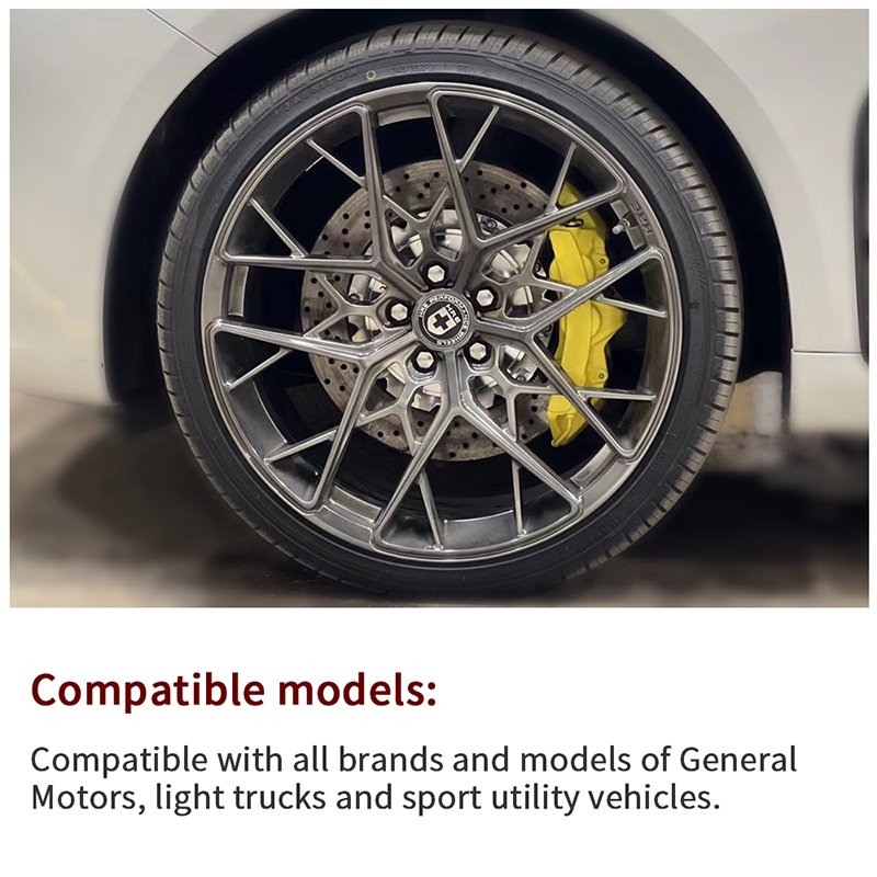 High Performance Auto Braking GT6 System Big 6 Pot Brake Calipers for Mercedes benz Suv GLC Class
