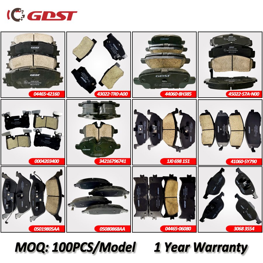 GDST 1605236 Manufacturer Automobile Brake Pad Truck Customized Front Brake Disc Pad for Chevrolet Camaro Malibu Opel Insignia
