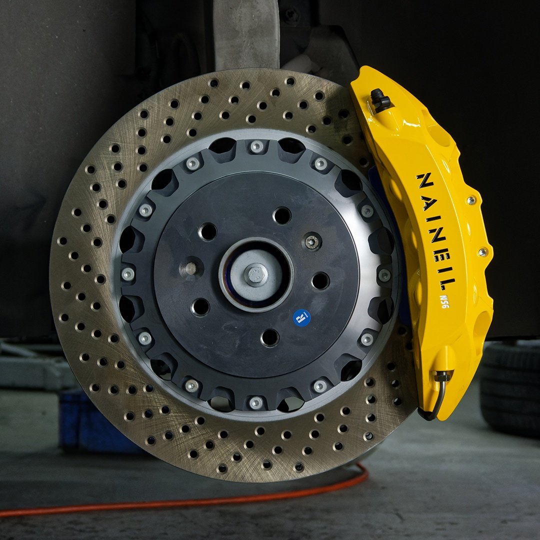 Naineil High Performance 6 Pot Brake Caliper 6 Piston Brake Kit Ns6 for nissan Gtr R32 Big Brake Kit