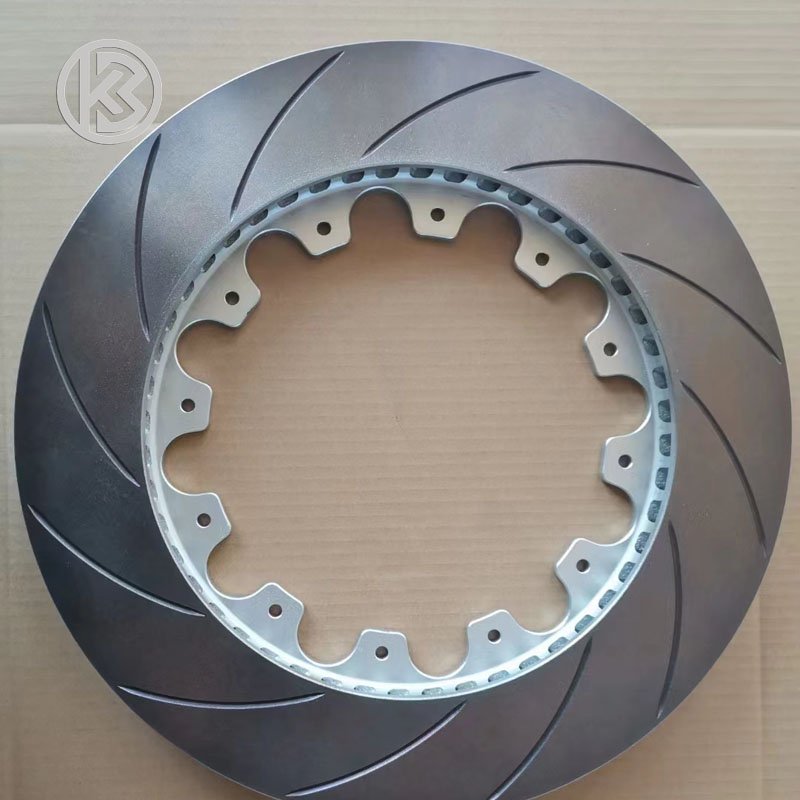 Drilled and Grooved Racing 295*25.4 295*28 295*32 Bolted 12 D51 Brake Disc Rotor for Porsche Bentley AUDI BMW