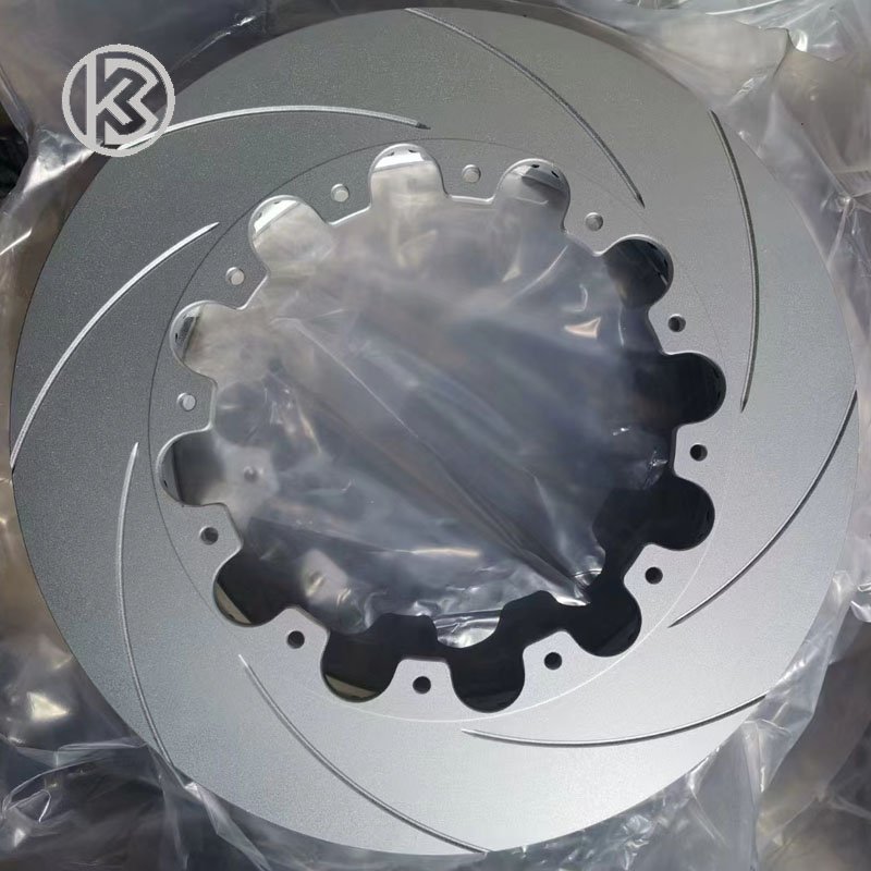 Drilled and Grooved Racing 295*25.4 295*28 295*32 Bolted 12 D51 Brake Disc Rotor for Porsche Bentley AUDI BMW