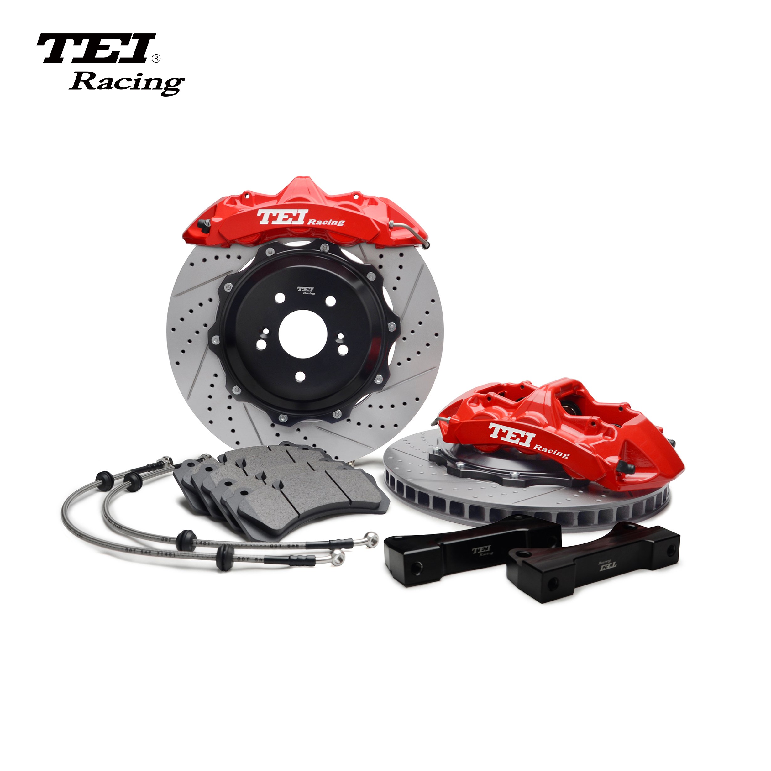 S60 Front Big Brake Kit 6 Piston Caliper with 405*34 mm Rotor BBK for DODGE Challenger SRT-8 20inch