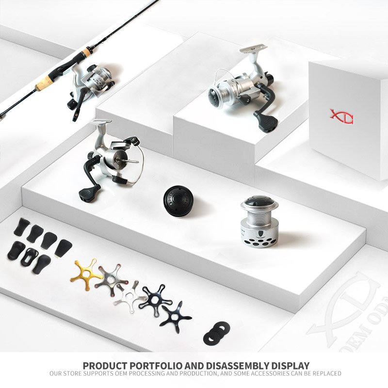 XDL Manufacturer 5.1:1 1BB Wholesale Fishing Reels Plastic Long Cast Carp Fishing Reels