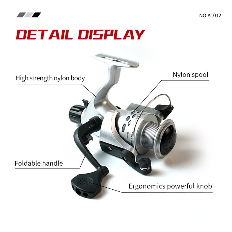 XDL Manufacturer 5.1:1 1BB Wholesale Fishing Reels Plastic Long Cast Carp Fishing Reels