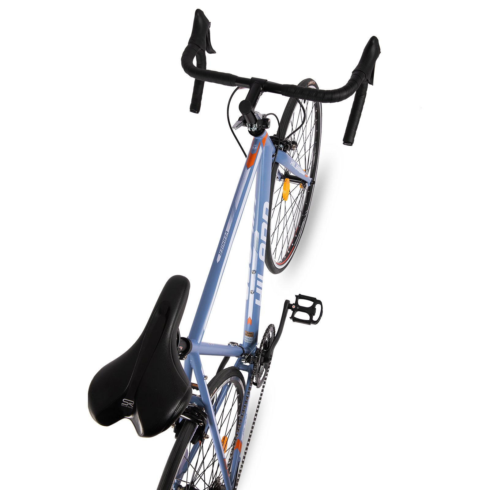 JOYKIE Eu Warehouse 700c Road Bike Steel Frame Road Bicycle Racing Bike 14 Speed Caliper Brake Road Bike for Men