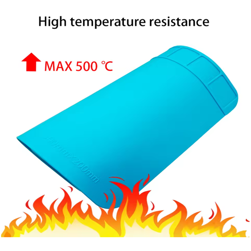 Repair Pad Silicone Waterproof Motherboard Electronic Equipment Repair Board Multi Component Placement Heat Insulation Pad