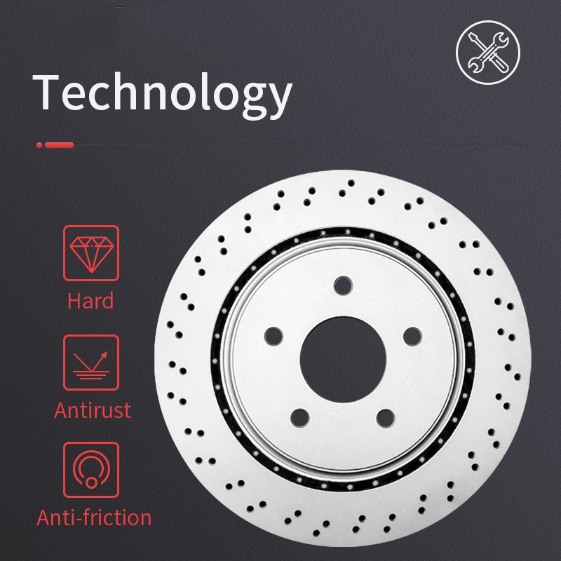 Auto Brake Rotor Brake Disc for jeep Grand Cherokee 1999-2004 52098666 Prt5253