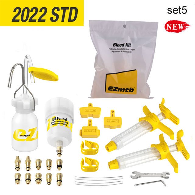 Ezmtb Bicycle Hydraulic Disc Brake Oil Bleed Kit Tools for Avid Series MTB Road Bike Brake Repair Tool