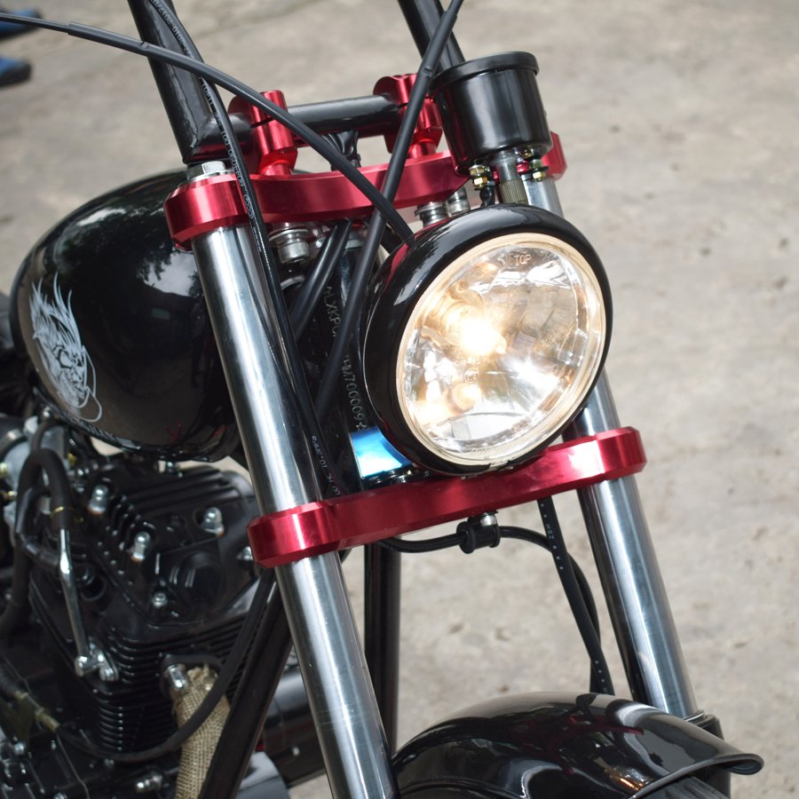 Chopper 250cc Motorcycles with Balance Shaft Custom Double Cylinder