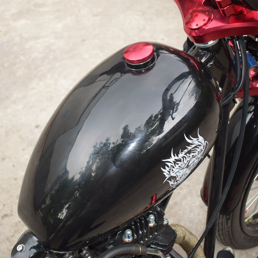 Chopper 250cc Motorcycles with Balance Shaft Custom Double Cylinder