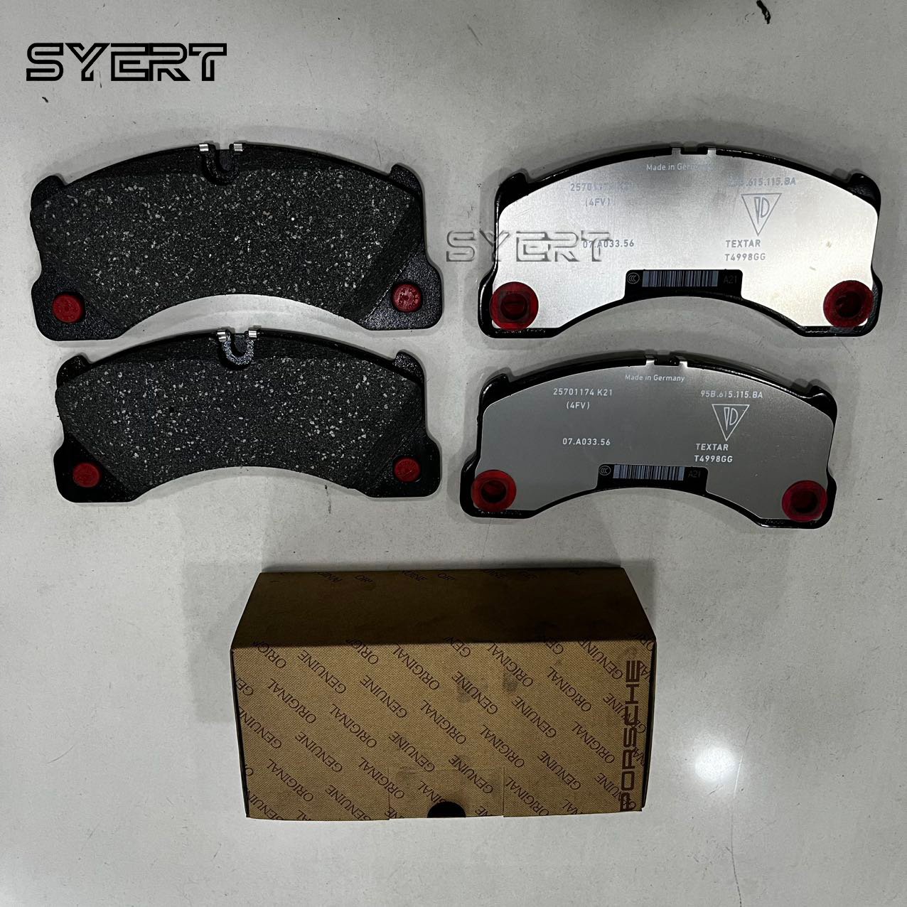 In Stock Brembo Front Ceramic Disc Brake Pads Kit 95835193900 for Porsche Cayenne Macan