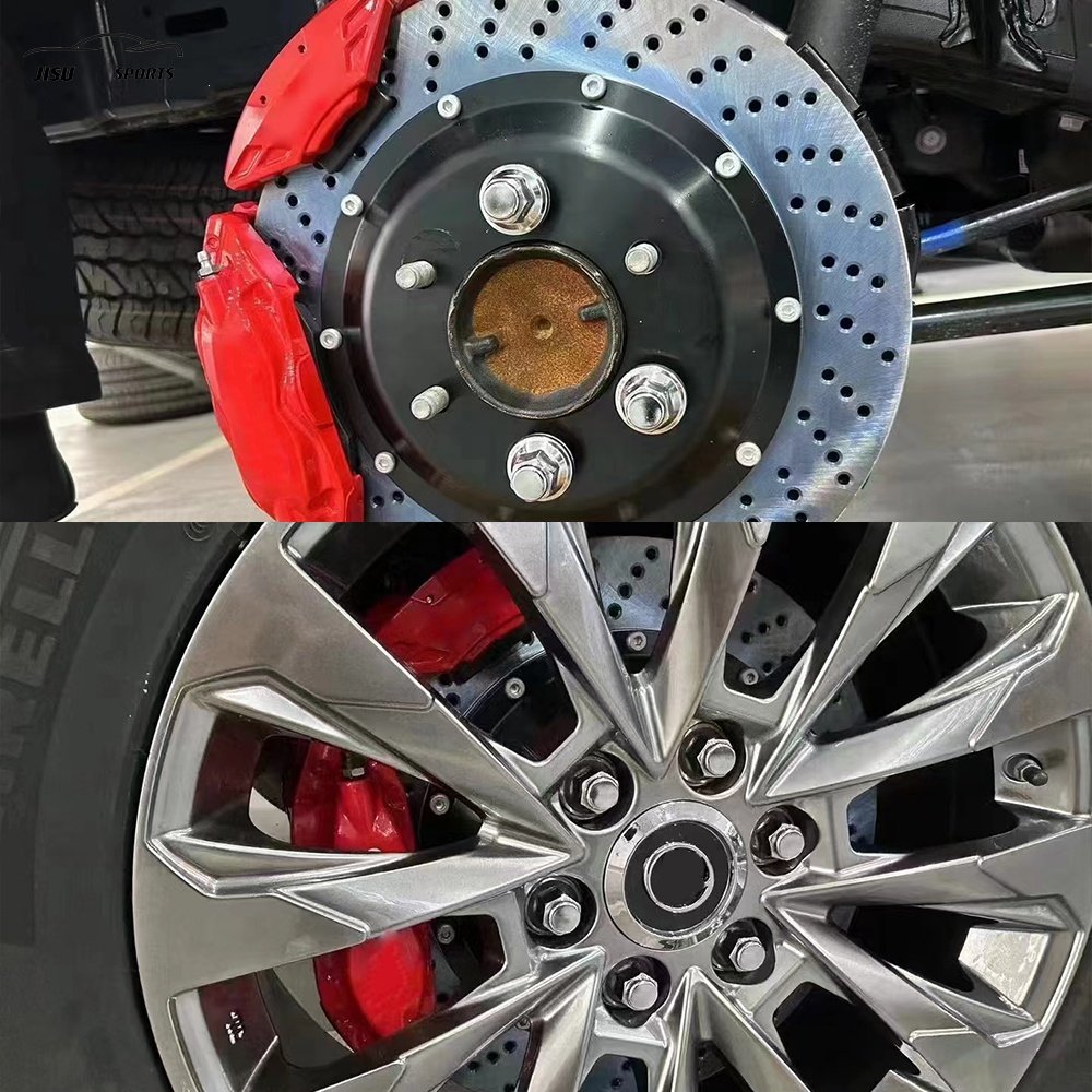 6 Pot Piston Brake Calipers V6 4 Pot F40 Rear Kit With Handbrake for Toyota Land Cruiser 200 300 Lexus LX570/RX350/RX450