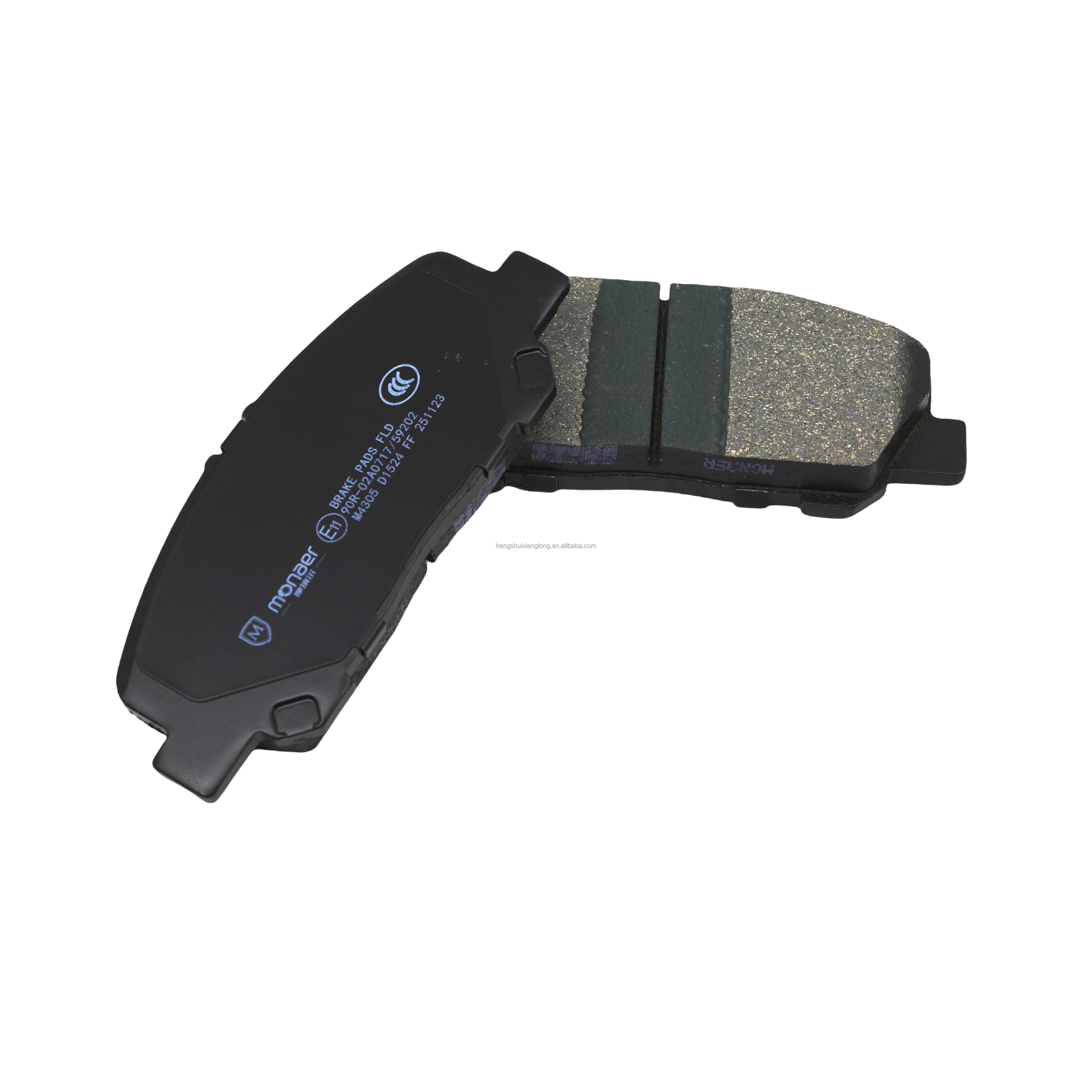 Monaer Ceramic Brake Pads M4305 D1524 Brake System Maintenance Kit for Toyota ALPHARD No Sound, No Dust
