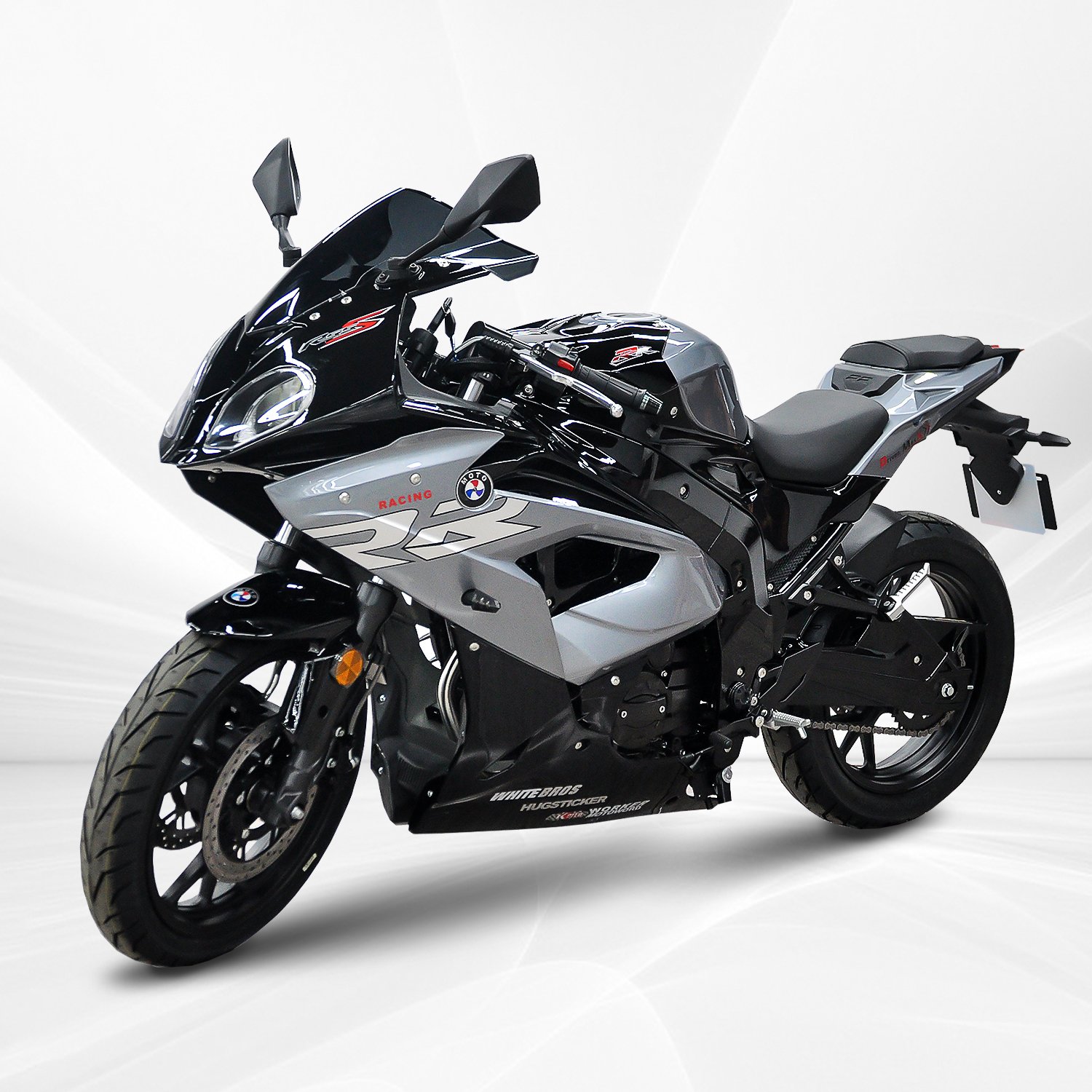 Cheap Low Price Good 400cc Green Bike Gasoline Chopper Double Cylinder Water Cooled Motorcycle