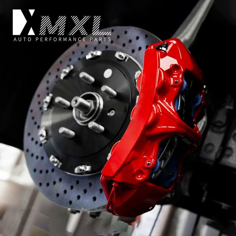 Auto Modified Parts Big 6 Pot Front Disc Brake Caliper Kit for Toyota Innova Hiace Land Cruiser Prado Hyundai Mazda Mitsubishi