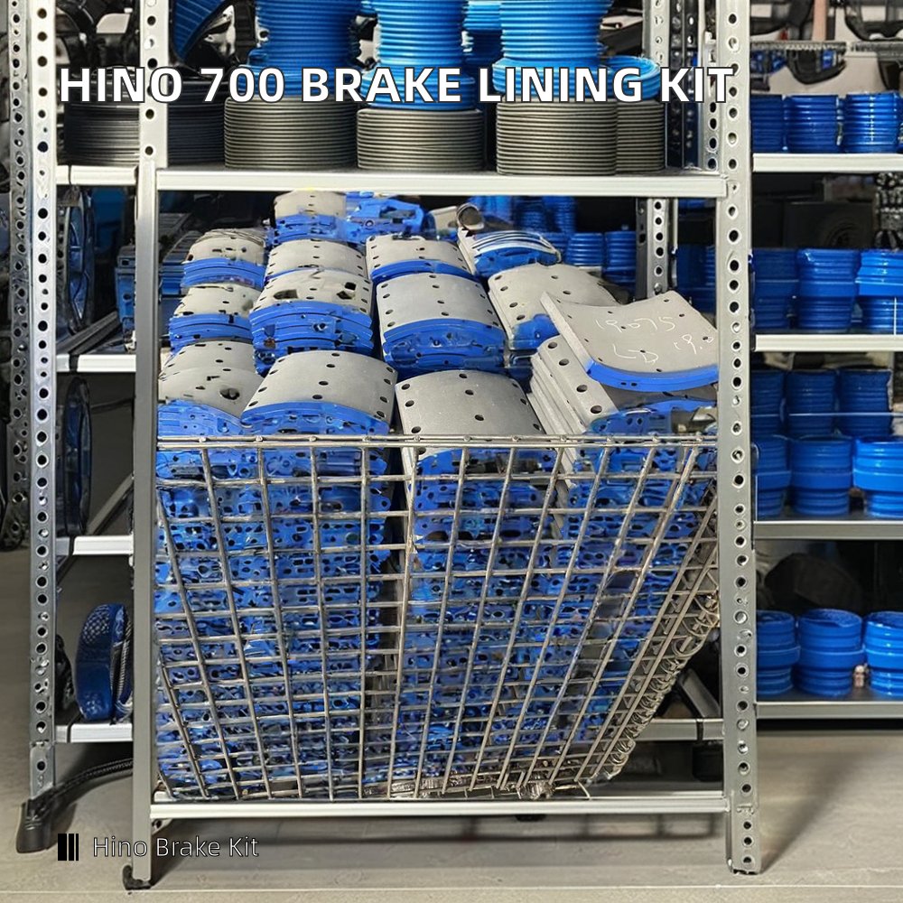 Hino 700 Truck Rear Brake Lining Kit F&R 47441-4240 47441-8650 47443-3360 47443-E0120 47443-E0121 S4744-18650