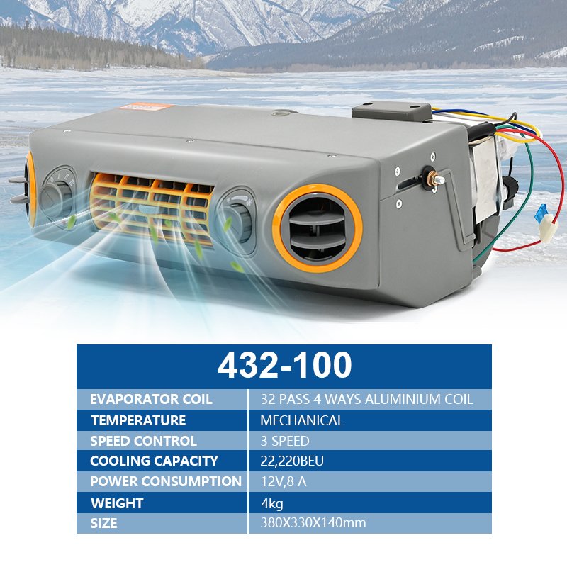 12 Volt 24v Portable Air Conditioner For Truck Car Air Conditioning System