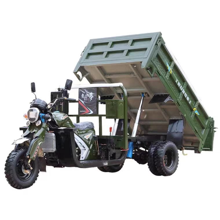 Heavy Loading Customized Three Wheel Cargo Loading Motorcycle With Delf Unloading System/Cargo Tricycle for Transportation