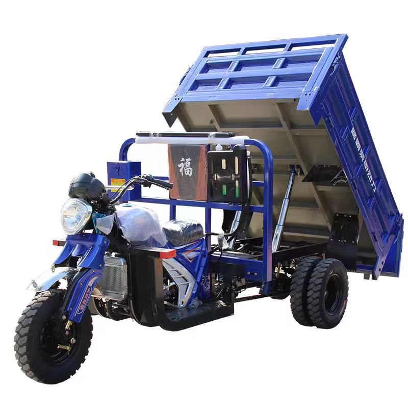 Heavy Loading Customized Three Wheel Cargo Loading Motorcycle With Delf Unloading System/Cargo Tricycle for Transportation